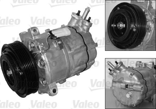 Valeo 699855 - Compressore, Climatizzatore www.autoricambit.com