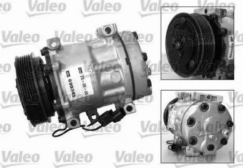 Valeo 699345 - Compressore, Climatizzatore www.autoricambit.com