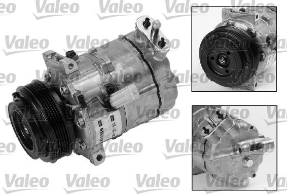 Valeo 699317 - Compressore, Climatizzatore www.autoricambit.com