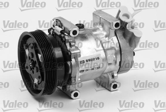 Valeo 699218 - Compressore, Climatizzatore www.autoricambit.com