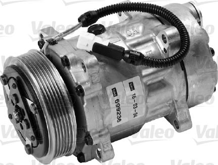 Valeo 699236 - Compressore, Climatizzatore www.autoricambit.com