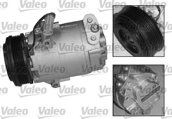 Valeo 699752 - Compressore, Climatizzatore www.autoricambit.com