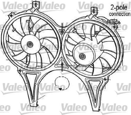 Valeo 696050 - Ventola, Raffreddamento motore www.autoricambit.com