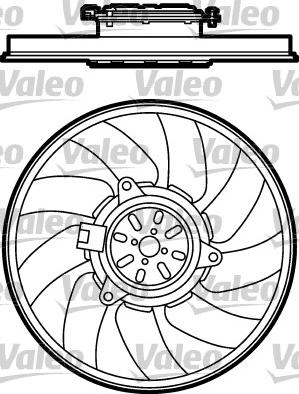 Valeo 696026 - Ventola, Raffreddamento motore www.autoricambit.com