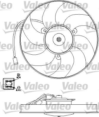 Valeo 696191 - Ventola, Raffreddamento motore www.autoricambit.com