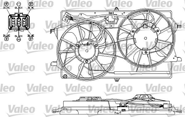 Valeo 696149 - Ventola, Raffreddamento motore www.autoricambit.com