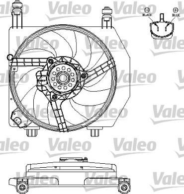 Valeo 696160 - Ventola, Raffreddamento motore www.autoricambit.com