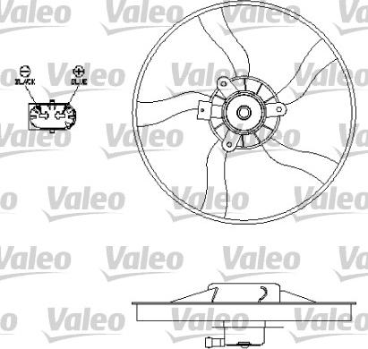 Valeo 696134 - Ventola, Raffreddamento motore www.autoricambit.com