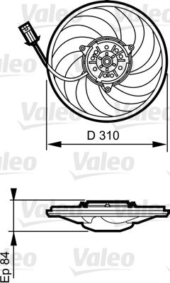 Valeo 696367 - Ventola, Raffreddamento motore www.autoricambit.com