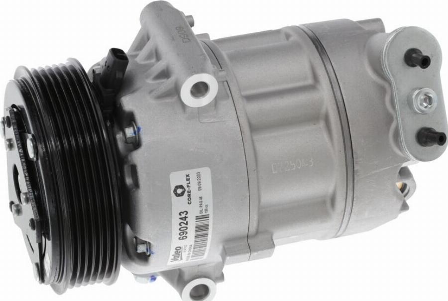 Valeo 690243 - Compressore, Climatizzatore www.autoricambit.com