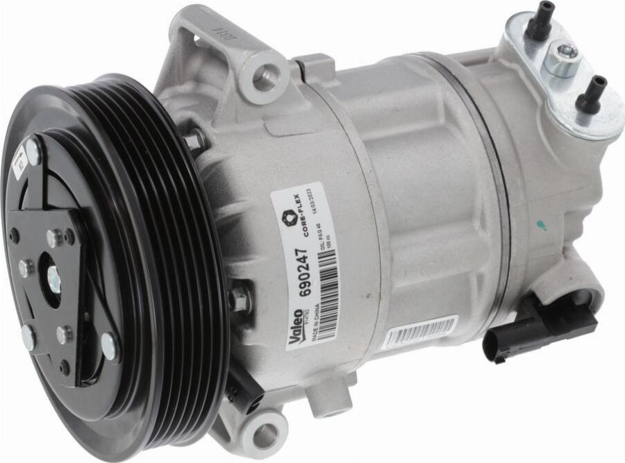 Valeo 690247 - Compressore, Climatizzatore www.autoricambit.com