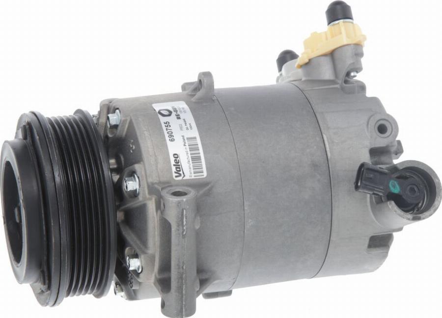 Valeo 690755 - Compressore, Climatizzatore www.autoricambit.com