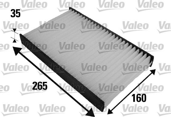 Valeo 698454 - Filtro, Aria abitacolo www.autoricambit.com