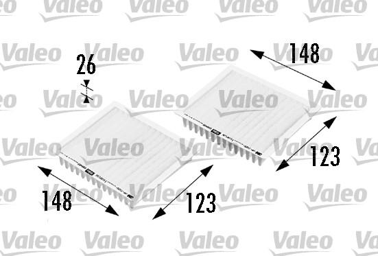 Valeo 698469 - Filtro, Aria abitacolo www.autoricambit.com