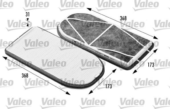 Valeo 698470 - Filtro, Aria abitacolo www.autoricambit.com