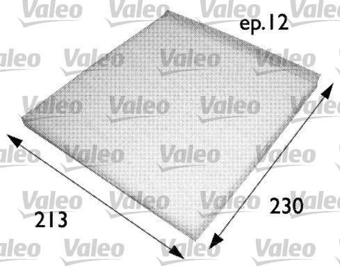 Valeo 698691 - Filtro, Aria abitacolo www.autoricambit.com