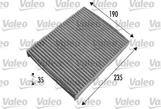 Valeo 698693 - Filtro, Aria abitacolo www.autoricambit.com