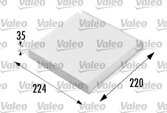 Valeo 698657 - Filtro, Aria abitacolo www.autoricambit.com