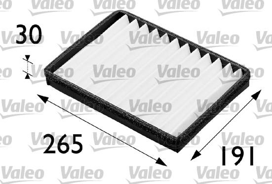 Valeo 698163 - Filtro, Aria abitacolo www.autoricambit.com