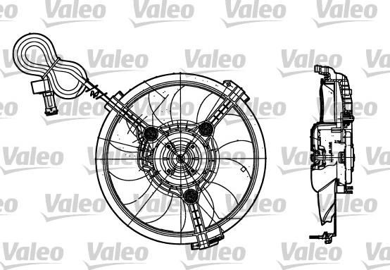 Valeo 698182 - Ventola, Raffreddamento motore www.autoricambit.com