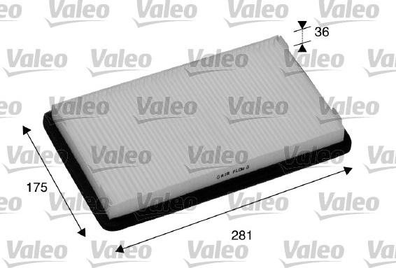 Valeo 698893 - Filtro, Aria abitacolo www.autoricambit.com