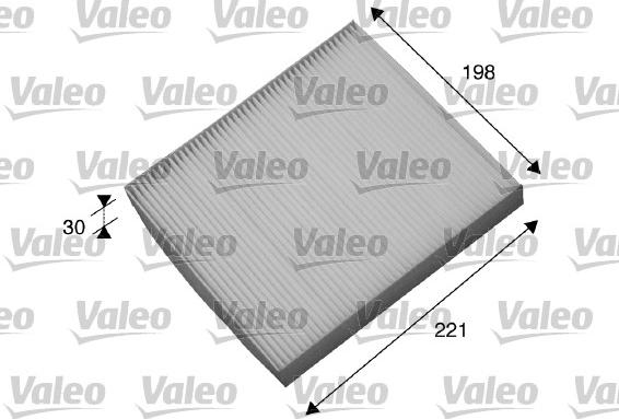 Valeo 698869 - Filtro, Aria abitacolo www.autoricambit.com