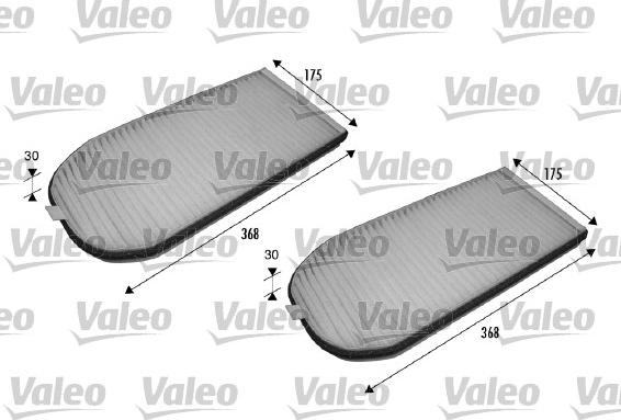 Valeo 698838 - Filtro, Aria abitacolo www.autoricambit.com