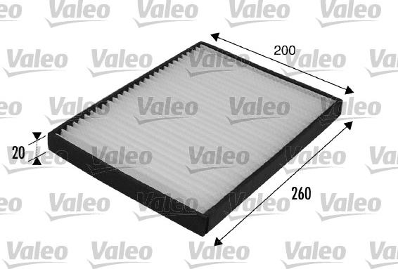 Valeo 698707 - Filtro, Aria abitacolo www.autoricambit.com