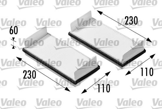 Valeo 698712 - Filtro, Aria abitacolo www.autoricambit.com