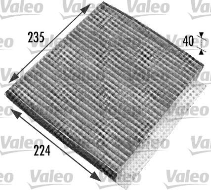 Valeo 698778 - Filtro, Aria abitacolo www.autoricambit.com