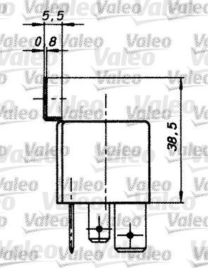 Valeo 643828 - Relè, Corrente di lavoro www.autoricambit.com