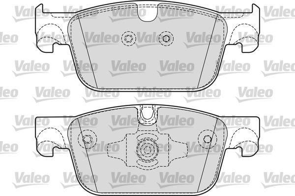 Valeo 601698 - Kit pastiglie freno, Freno a disco www.autoricambit.com