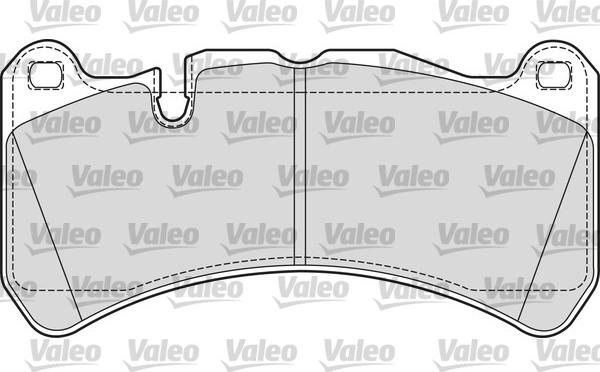 Valeo 601685 - Kit pastiglie freno, Freno a disco www.autoricambit.com