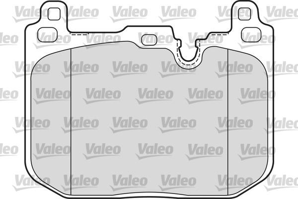 Valeo 601679 - Kit pastiglie freno, Freno a disco www.autoricambit.com