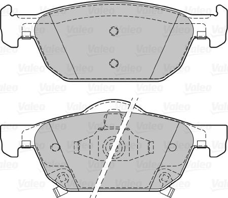 Valeo 601149 - Kit pastiglie freno, Freno a disco www.autoricambit.com