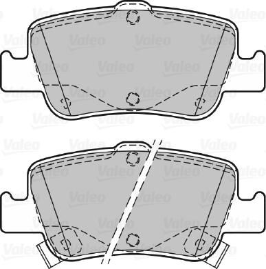 Valeo 601377 - Kit pastiglie freno, Freno a disco www.autoricambit.com