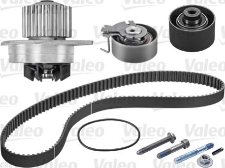 Valeo 614528 - Pompa acqua + Kit cinghie dentate www.autoricambit.com