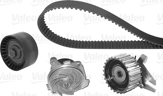 Valeo 614644 - Pompa acqua + Kit cinghie dentate www.autoricambit.com