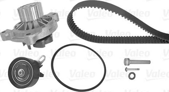 Valeo 614669 - Pompa acqua + Kit cinghie dentate www.autoricambit.com