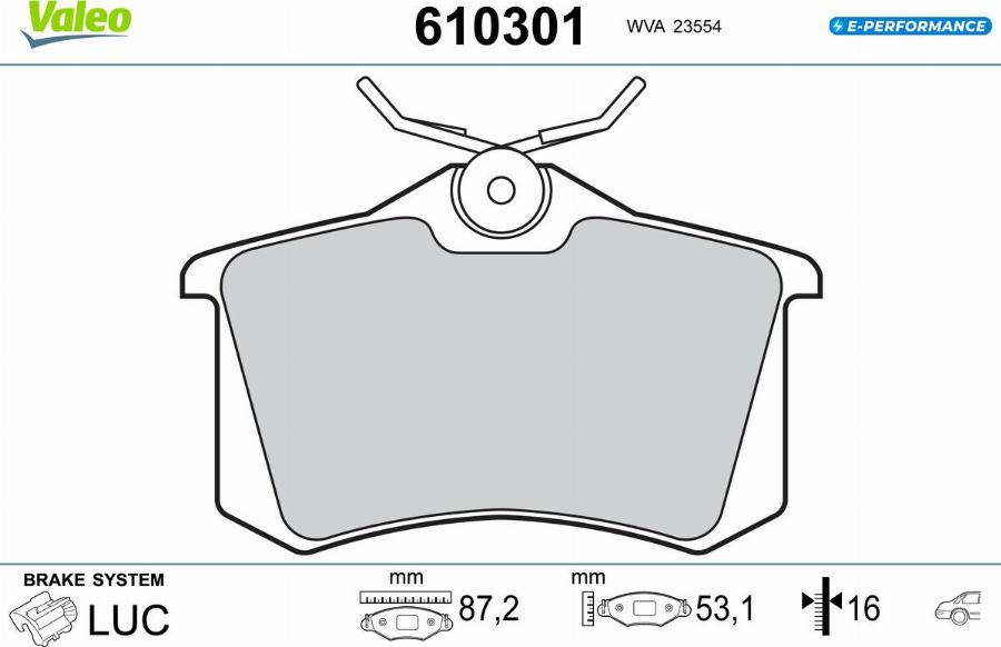 Valeo 610301 - Cappuccio protettivo, Alternatore www.autoricambit.com