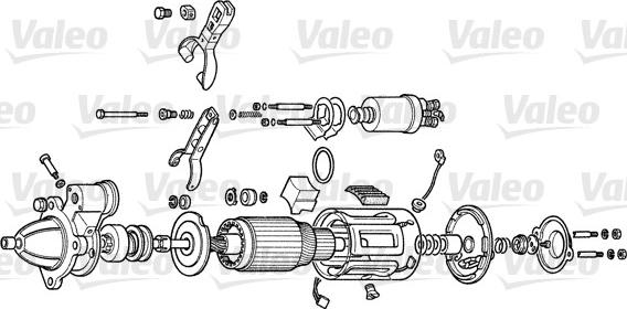 Valeo 6215A - Motorino d'avviamento www.autoricambit.com