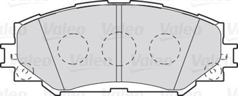 Valeo 670943 - Kit pastiglie freno, Freno a disco www.autoricambit.com