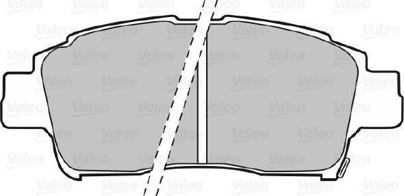 Valeo 670606 - Kit pastiglie freno, Freno a disco www.autoricambit.com