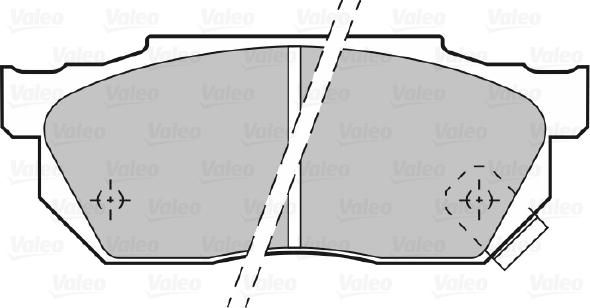 Valeo 670047 - Kit pastiglie freno, Freno a disco www.autoricambit.com