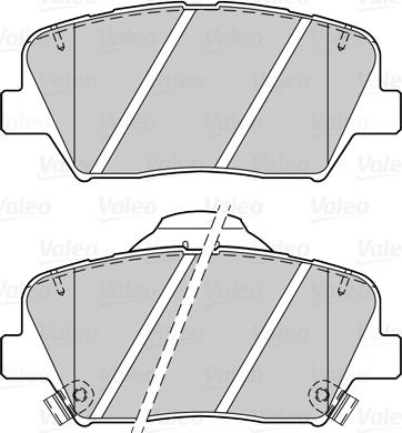 Valeo 670033 - Kit pastiglie freno, Freno a disco www.autoricambit.com