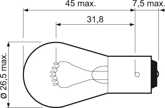 Valeo 032101 - Lampadina, Indicatore direzione www.autoricambit.com