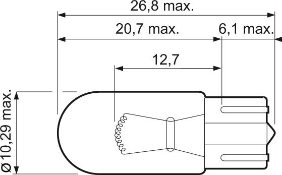 Valeo 032700 - Lampadina, Indicatore direzione www.autoricambit.com