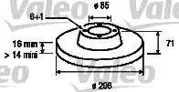 Valeo 197030 - Discofreno www.autoricambit.com