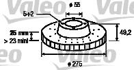 Valeo 197170 - Discofreno www.autoricambit.com