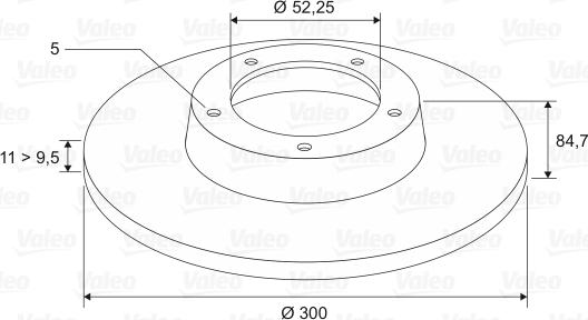 Valeo 197310 - Discofreno www.autoricambit.com